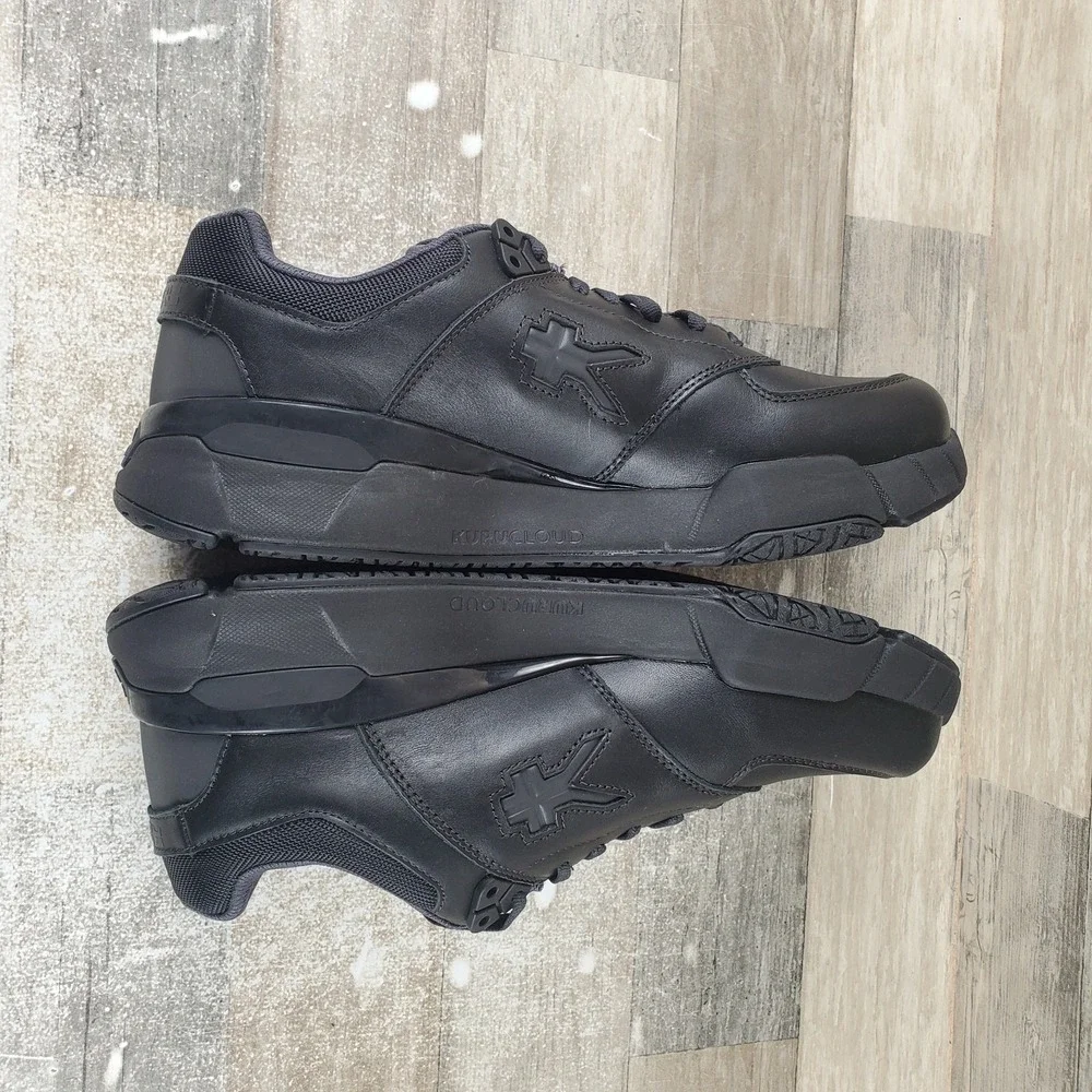 Kuru Kinetic 2 Womens Shoes Sz 12 W Athletic‎ Running Smokestack Black Sneakers
